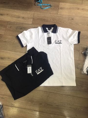 ÁO AX POLO 2 MÀU ĐEN TRẮNG