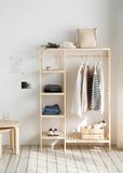  Tủ treo áo lắp ráp liền kệ - double closet 