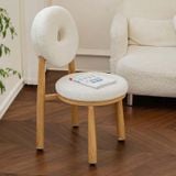  Ghế Gỗ Tựa Lưng Cao Cấp - Donut Chair 