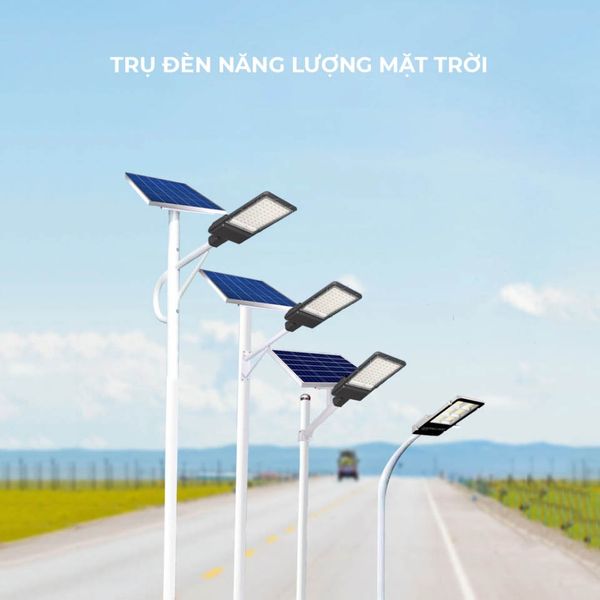  Trụ Đèn Năng Lượng Mặt Trời MĐ160 