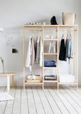  Tủ treo áo lắp ráp - triple closet 