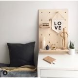  Bảng gỗ đục lỗ Pegboard 