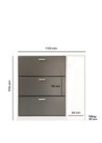  Tủ giày 3 tầng plus 20 
