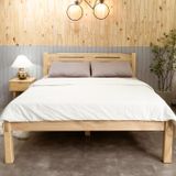  giường pallet chân cao 35cm - Có đầu giường 