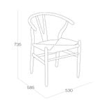  Ghế Đan Dây Wishbone 