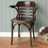  Ghế Ăn Bọc Đệm Thonet Có Tay 