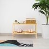  Kệ giày dép đa năng màu gỗ - bench size 80 