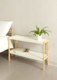  Kệ giày dép đa năng màu trắng - bench size 80 