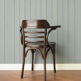  Ghế Ăn Bọc Đệm Thonet Có Tay 