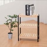  Kệ giày khung sắt tĩnh điện 3 tầng - iron bench size 50 