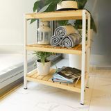  Kệ giày khung sắt tĩnh điện 3 tầng - iron bench size 50 