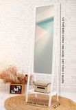  Gương kệ chữ a màu trắng - a mirror shelf white 