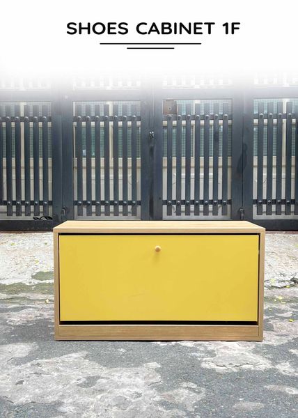  Tủ giày 1 tầng vàng 
