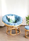  Ghế Papasan Xanh Dương 