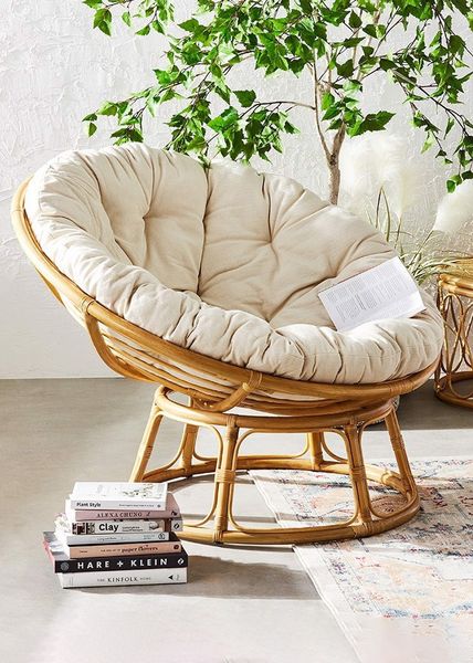 Ghế Papasan Trắng 