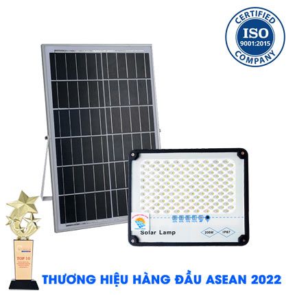  Đèn Chống Chói Năng Lượng Mặt Trời 200W MĐ011 