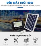  Đèn Năng Lượng Mặt Trời 40W MĐ001 