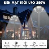  Đèn Đĩa Bay Năng Lượng Mặt Trời UFO 250W - UFO MĐ01 