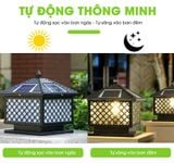  Đèn Trụ Cổng Năng Lượng Mặt Trời MĐ141 