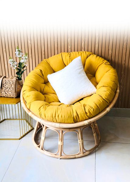  Ghế Papasan Vàng 