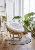  Ghế Papasan Trắng 