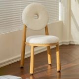  Ghế Gỗ Tựa Lưng Cao Cấp - Donut Chair 