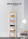  Kệ trang trí đa năng 6 tầng - iron shelf 6f 