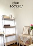  Kệ Sách 4 Tầng Khung Sắt Tĩnh Điện Size L 