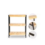  Kệ giày khung sắt tĩnh điện 3 tầng - iron bench size 50 
