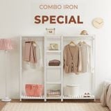  Combo Tủ Treo Khung Sắt Tĩnh Điện Cao Cấp - Special 02 Combo Iron 