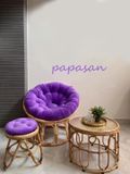  Ghế mây papasan nhiều màu tùy chọn 