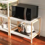  Kệ lò vi sóng 2 tầng - oven rack 2f 