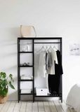  Tủ treo áo lắp ráp liền kệ - double closet 