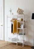  Tủ treo áo lắp ráp liền kệ - double closet 