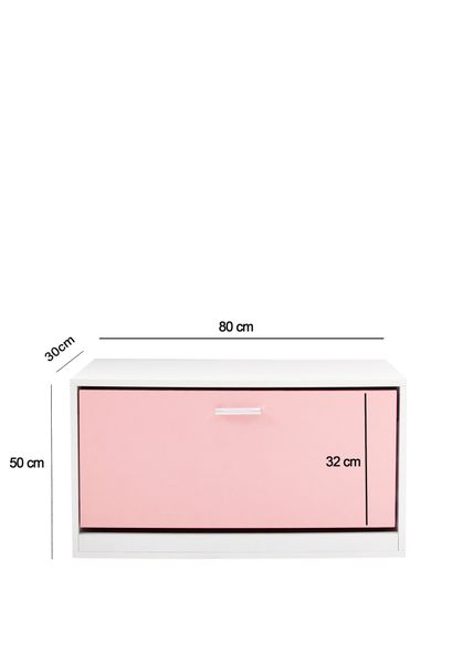  Tủ giày 1 tầng - hồng 