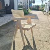  Ghế Ăn Mây Tre Vleg Có Tay 