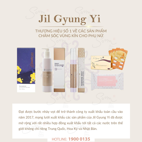  Xịt phụ khoa khử mùi, tăng ẩm, sạch khuẩn Jil Gyung Yi Feminine Mist 9ml 