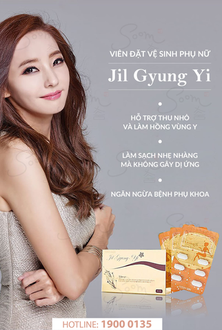  Viên đặt vệ sinh phụ nữ Jil Gyung Yi vỉ 6v 