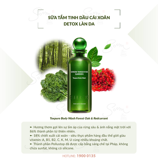  Sữa tắm tinh dầu Grapefruit Rosemary - BLANBLVN - 200ml 