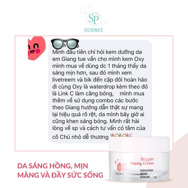  Kem dưỡng da tăng cường Oxy The SP Science 50g 