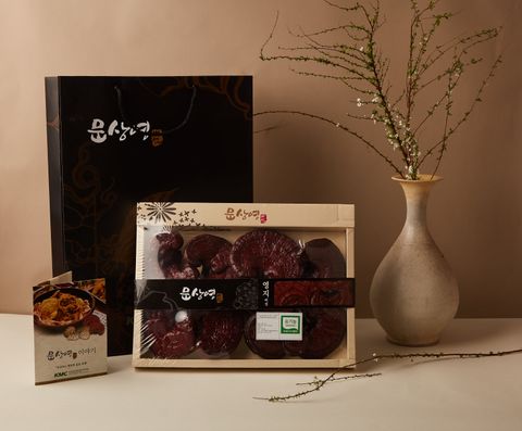  Nấm linh chi nguyên miếng Organic - hộp 500g 