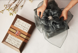  Vải lụa Organza - size 90x90 (cm) 