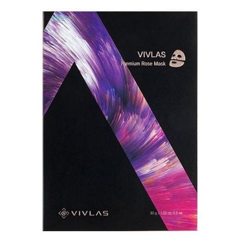  Mặt nạ 3 lớp vàng Vivlas Premium Rose Mask 