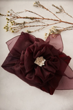  Vải lụa Organza - size 90x90 (cm) 