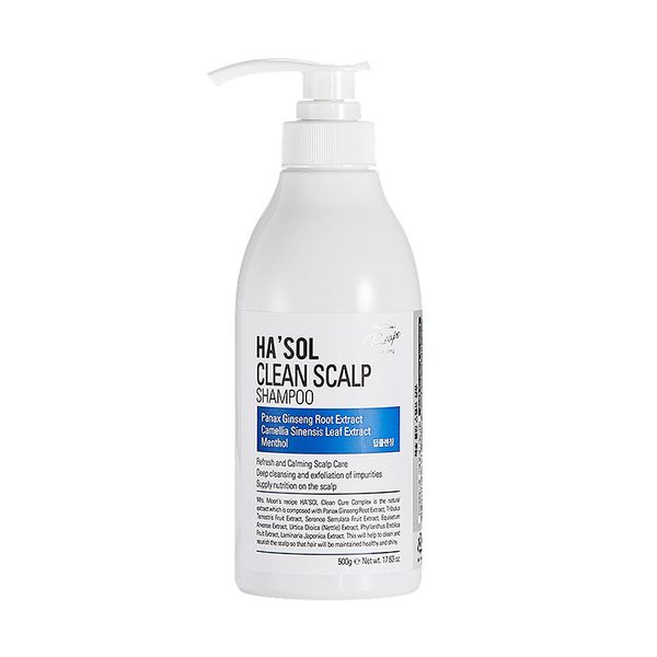  Dầu gội Ha’sol Clean Scalp Shampoo (MÀU XANH) - 500ml 