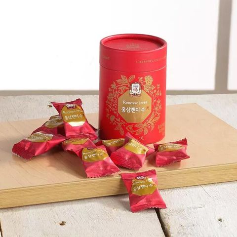  Kẹo hồng sâm 6 năm tuổi - Red Gingseng Candy 120g - Cheong Kwan Jang (hộp 20 viên) 