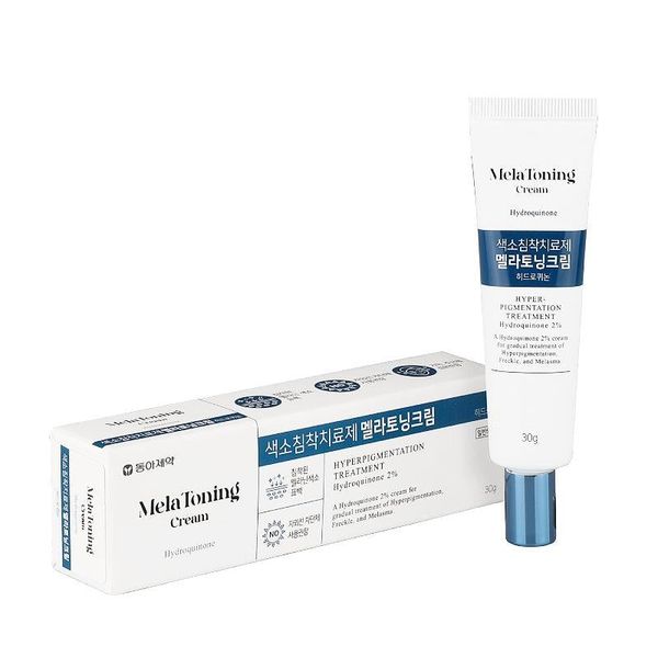  Kem tẩy chân nám, tàn nhang - Mela Toning Cream Hydroquinone 2% - 30g 