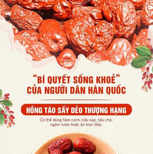 Hồng táo sấy dẻo 