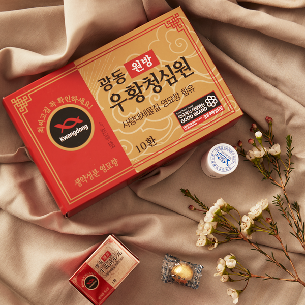  An Cung Kwangdong - vàng đỏ - hộp 10 viên 