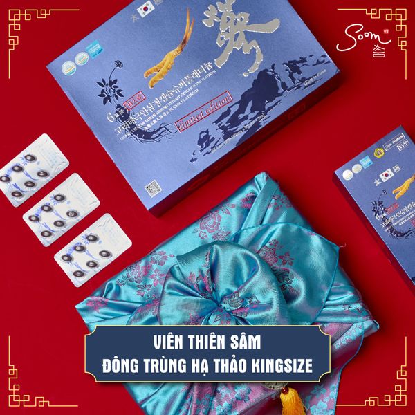  Viên Thiên Sâm Đông Trùng Hạ Thảo Kingsize - 180 Viên 